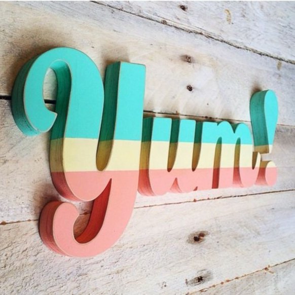 CUSTOM NAME LETTERS RAISED LIGHT UP LETTERS WOODEN MATERIAL CAFE NAME CASH DECORTATION LETTERS 4-7 ต