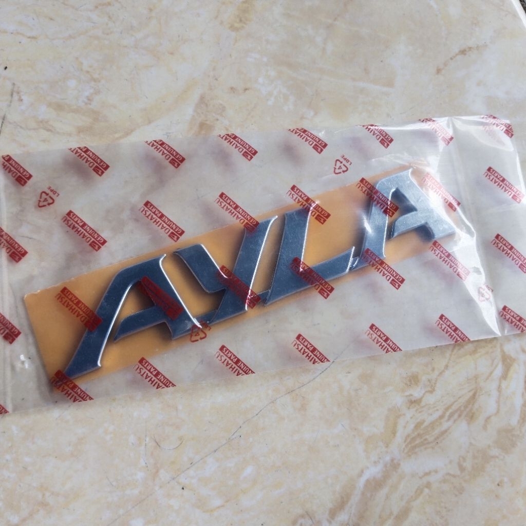 ป้ายสัญลักษณ์แบรนด์ AYLA daihatsu Ayla ดั้งเดิม