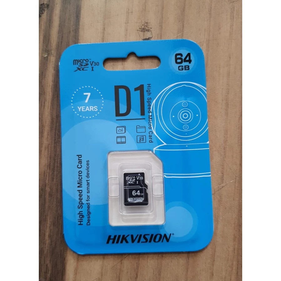 Hikvision Micro SD neo 64GB หน่วยความจํากล้องวงจรปิด microsd sdxc d1 v 30 v30