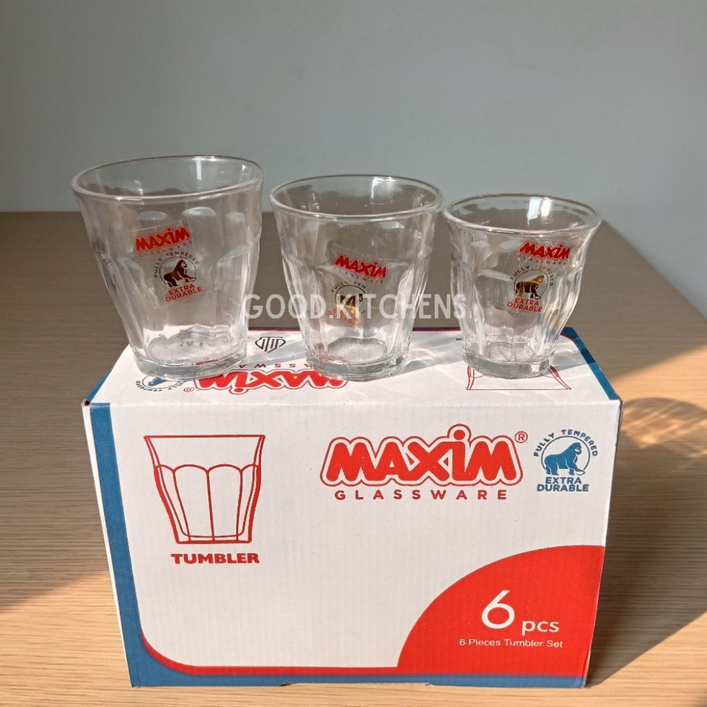 G058 [6 ชิ้น] GLASS COFFEE GLASS TEMPERED CAPPUCCINO GLASS ESPRESSO LETTE GLASS MAXIM GLASS (กระจกนิ