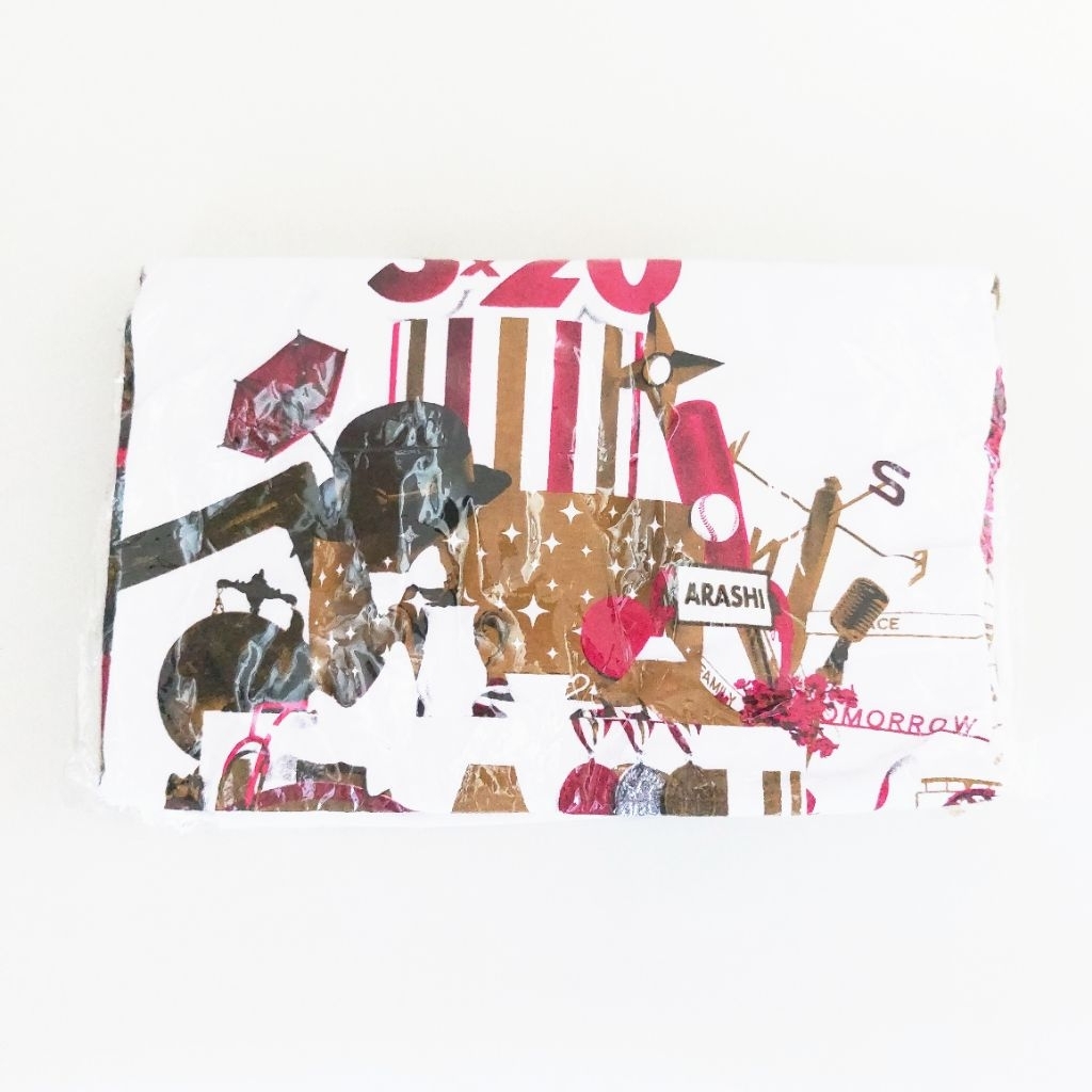 Arashi 20th Anniversary Concert เสื้อยืด 5x20 Memoria Ohno Satoshi Jun Matsumoto Ninomiya Kazunari S