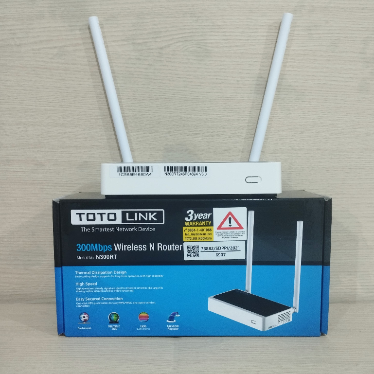 TOTOLINK N300RT Wireless N Router 300Mbps Totolink ความเร็วสูง