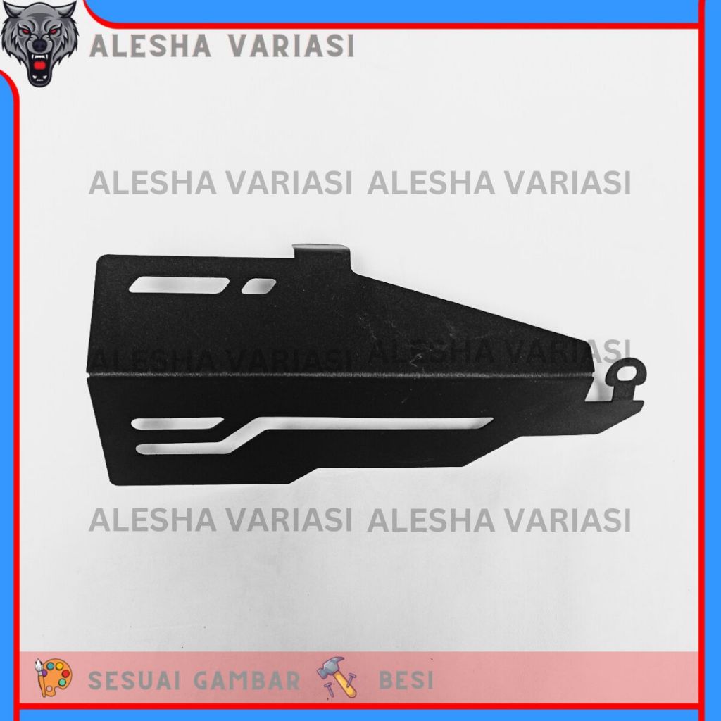 HONDA ADV 150 & ADV 160 ฝาครอบ EXHAUST HONDA ADV MOTORCYCLE EXHAUST PROTECTOR SHIELD