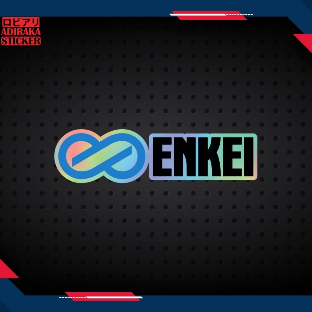 การพิมพ์สติ๊กเกอร์ Enkei