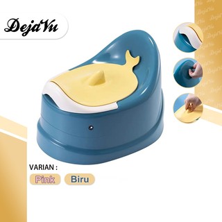 Dejavu Baby Potty Toilet Training Anak WC Jongkok Pispot Anak Duduk Toilet Trainer HSB716