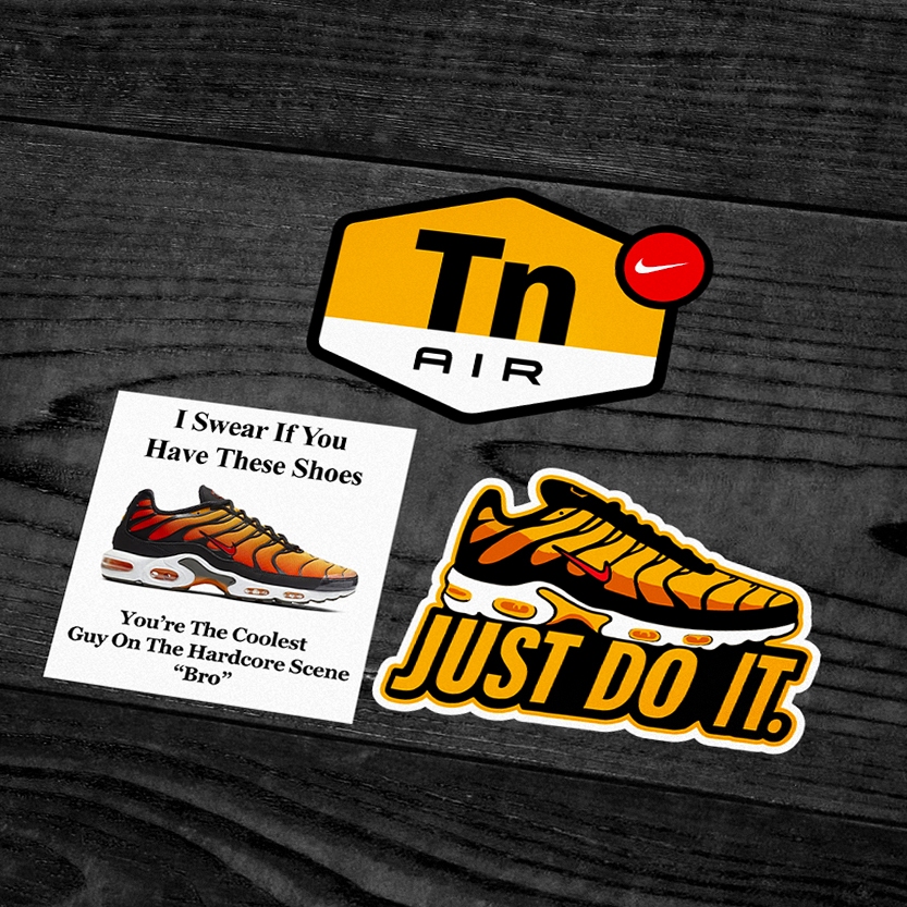 AIR MAX TN - รองเท้าสติ๊กเกอร์ AIR MAX TN (BOTTLEG)