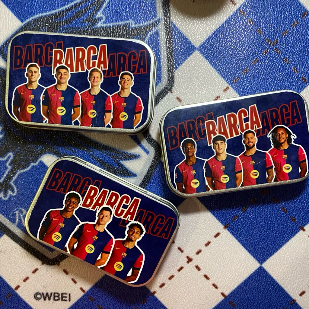 Barça Mini Tin Case*