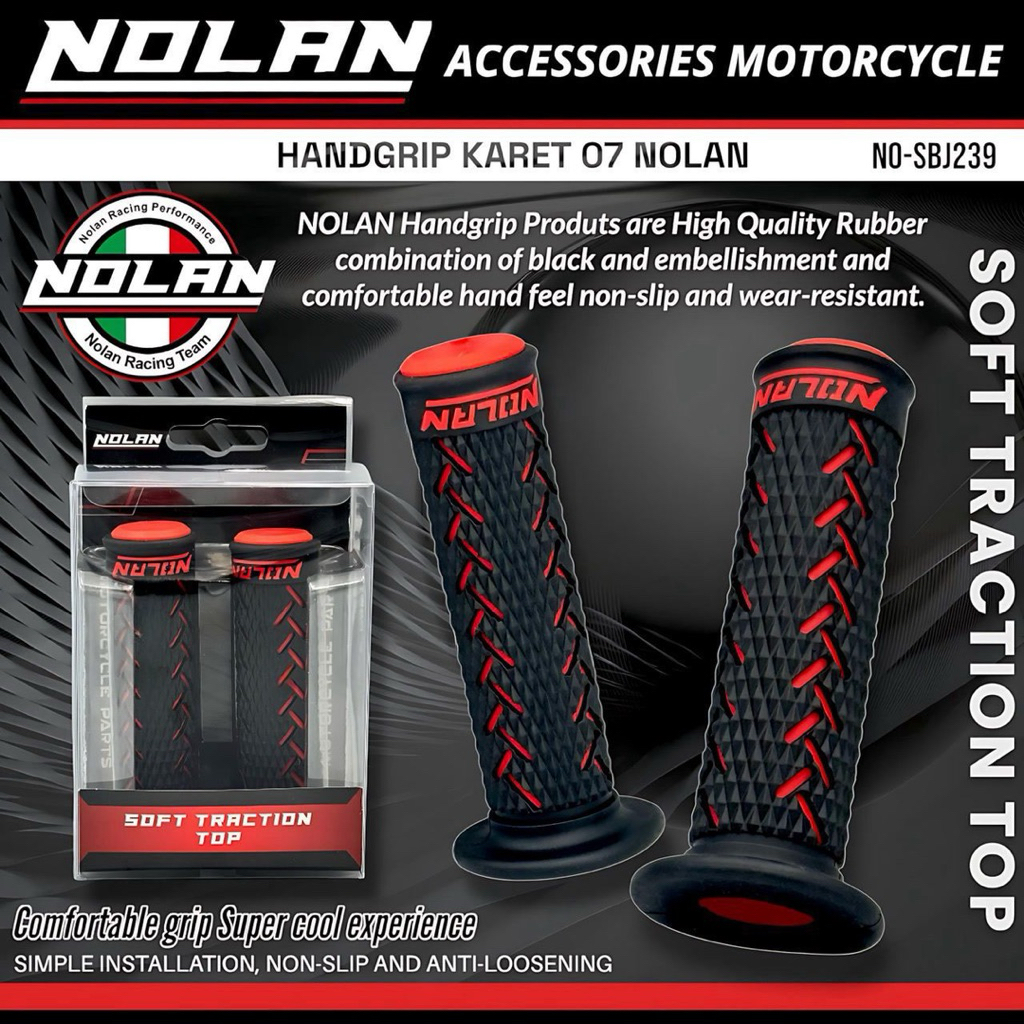 ชุดด้ามจับ nolan ซ้ายและขวาของแท้โดยรุ่นสเกล nolan sgb239