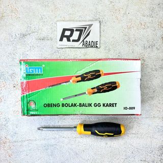 Obeng BB Bolak Balik GG Karet Twoway Screwdriver Plus Minus IGM