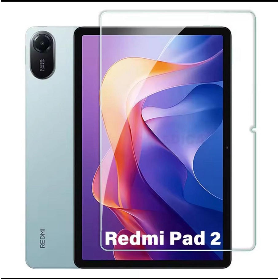 TG Clear Xiaomi Redmi Pad 2 กระจกใสป้องกันรอยขีดข่วน 0.3 มม