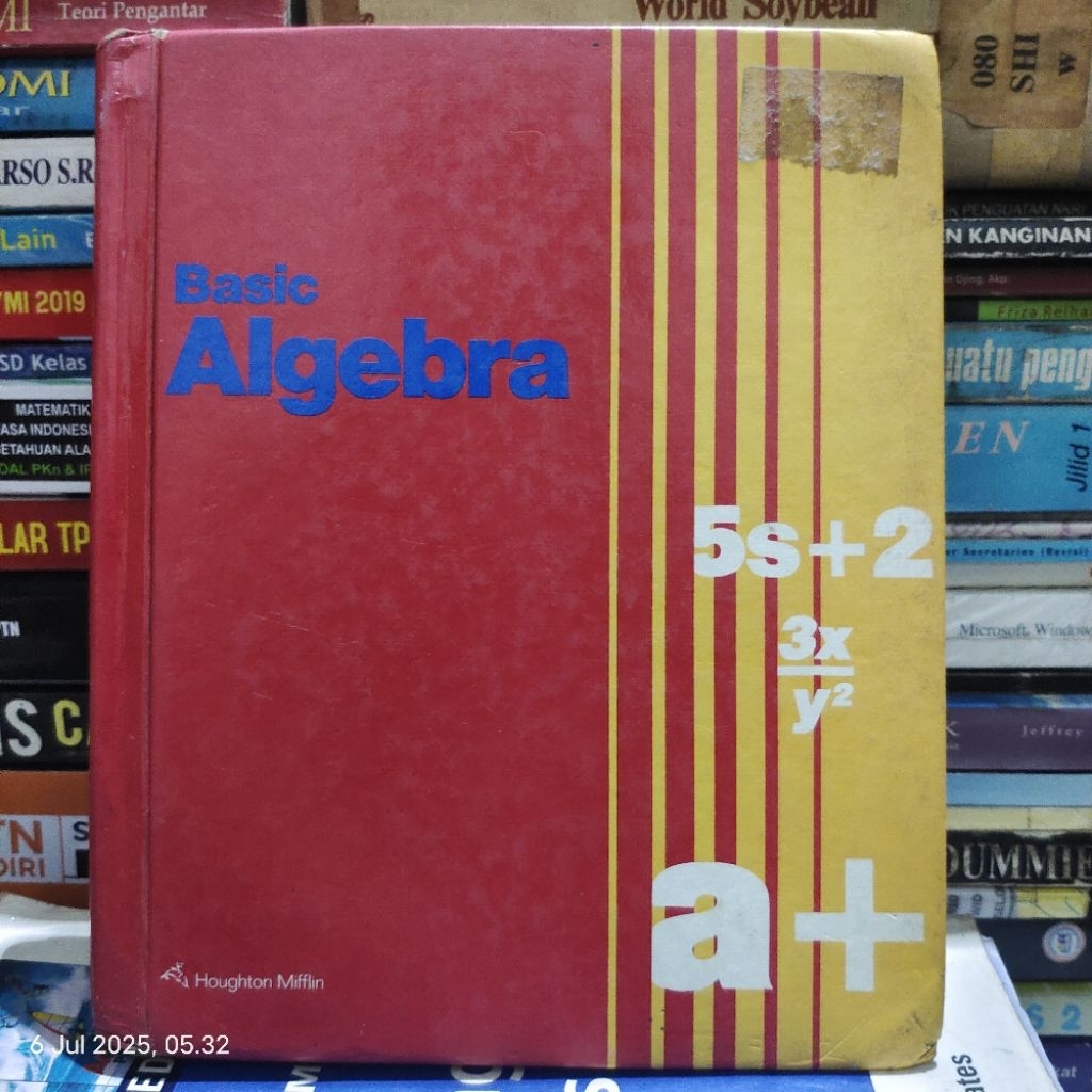 หนังสือพื้นฐาน ALGEBRA ดั้งเดิม