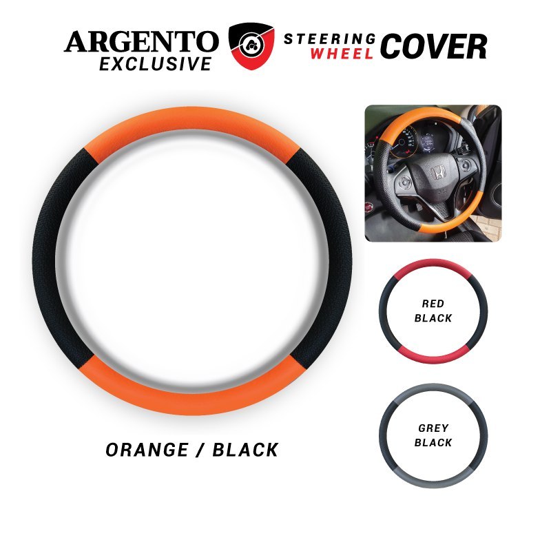 Argento Exclusive Groovy ที่หุ้มพวงมาลัยรถยนต์ Toyota Estima NAV1 Voxy Innova Reborn Zenix Alphard V