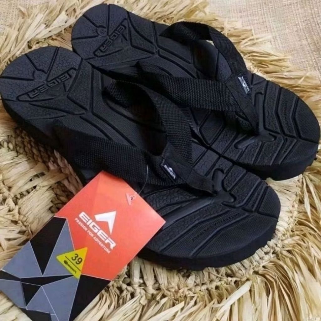 100% ORIGINAL EIGER1989 SANDALS - Eiger1989 Mustang Stone Flip Flops สําหรับผู้ชายและผู้หญิงคุณภาพสู