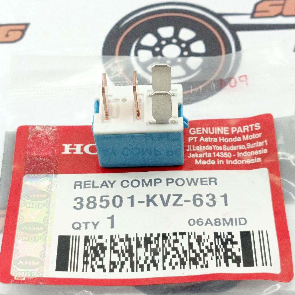 38501-KVZ-631 AUTOMATIC STARTER RELAT 4 ขา BEAT FI BEAT SPORTY GENIO VERZA