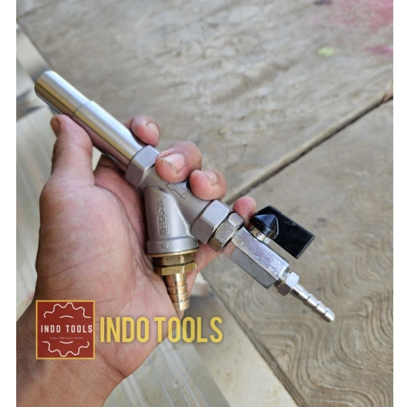 MESIN Spray Gun Vapor Blasting Stainless Steel หรือ Brass Vapor น้ํายาทําความสะอาดบล็อกเครื่องยนต์แล