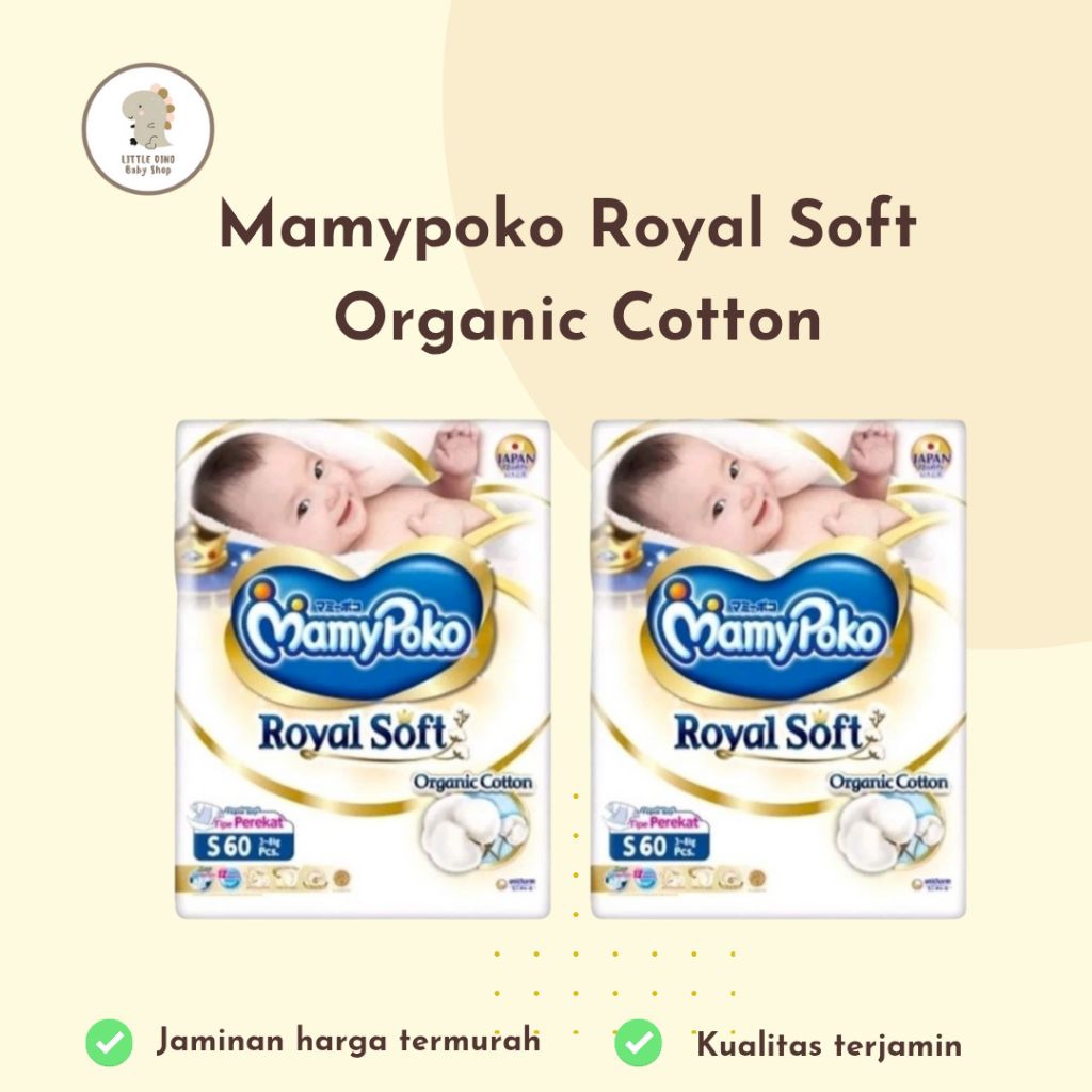 Mamypoko Royal Soft Organic Cotton