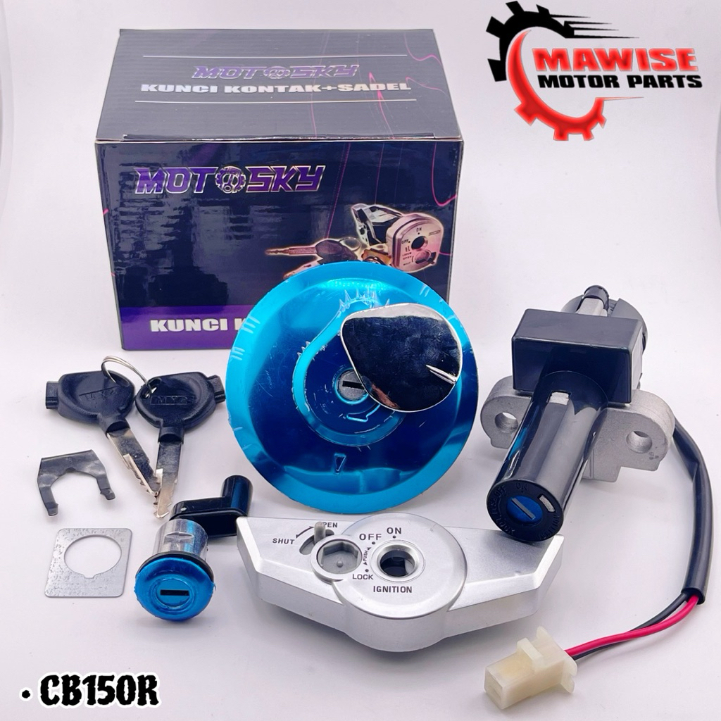 CB150R MOTOSKY CONTACT KEY ASSY – กุญแจจุดระเบิด Plus Saddle Plus ฝาถัง CB150R เก่า