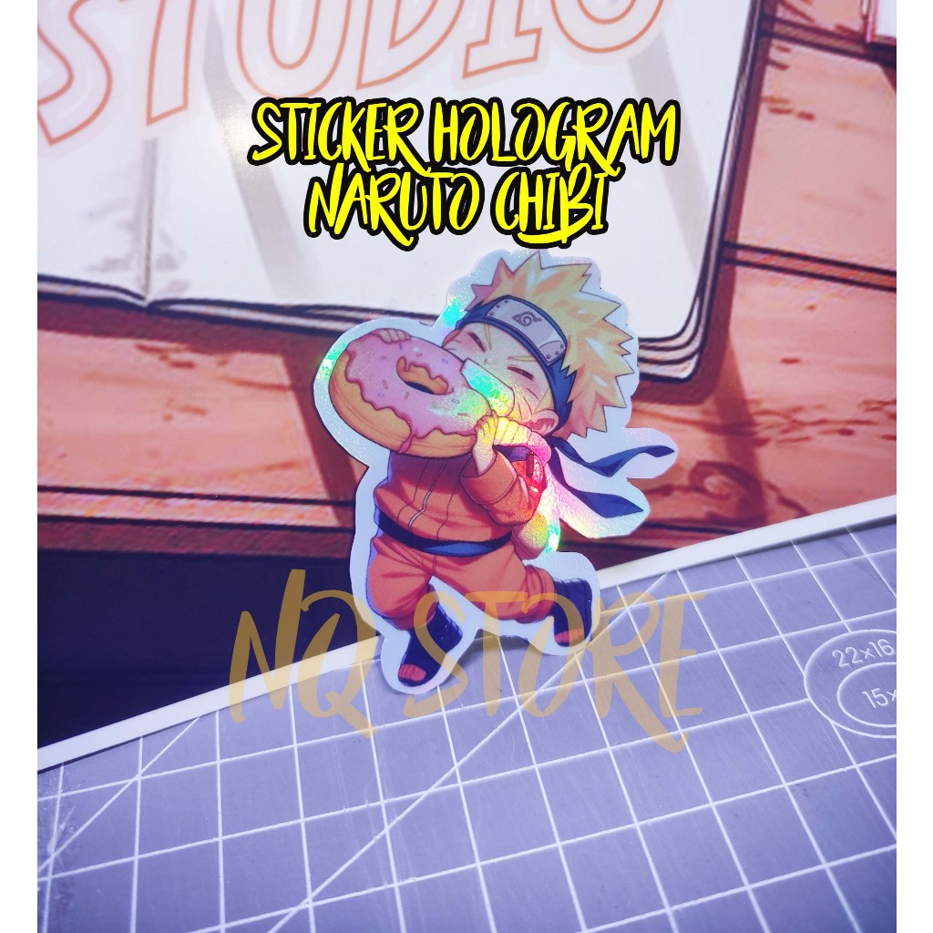 สติ๊กเกอร์ NARUTO CHIBI FULL HD HOLOGRAM