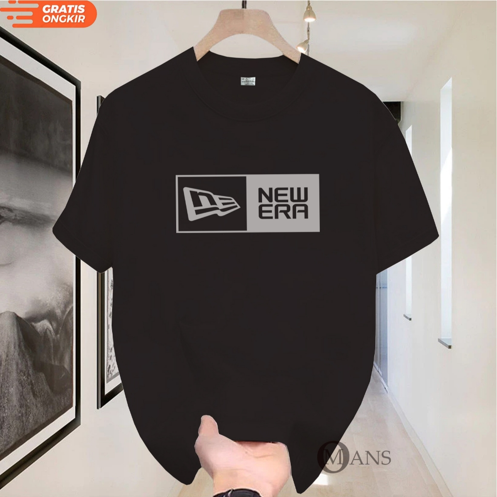 เสื้อยืด distro เท่ๆ เสื้อยืดชาย/หญิง n3w 3era ข้อความ เสื้อยืดสีเงิน เสื้อยืดพรีเมี่ยม