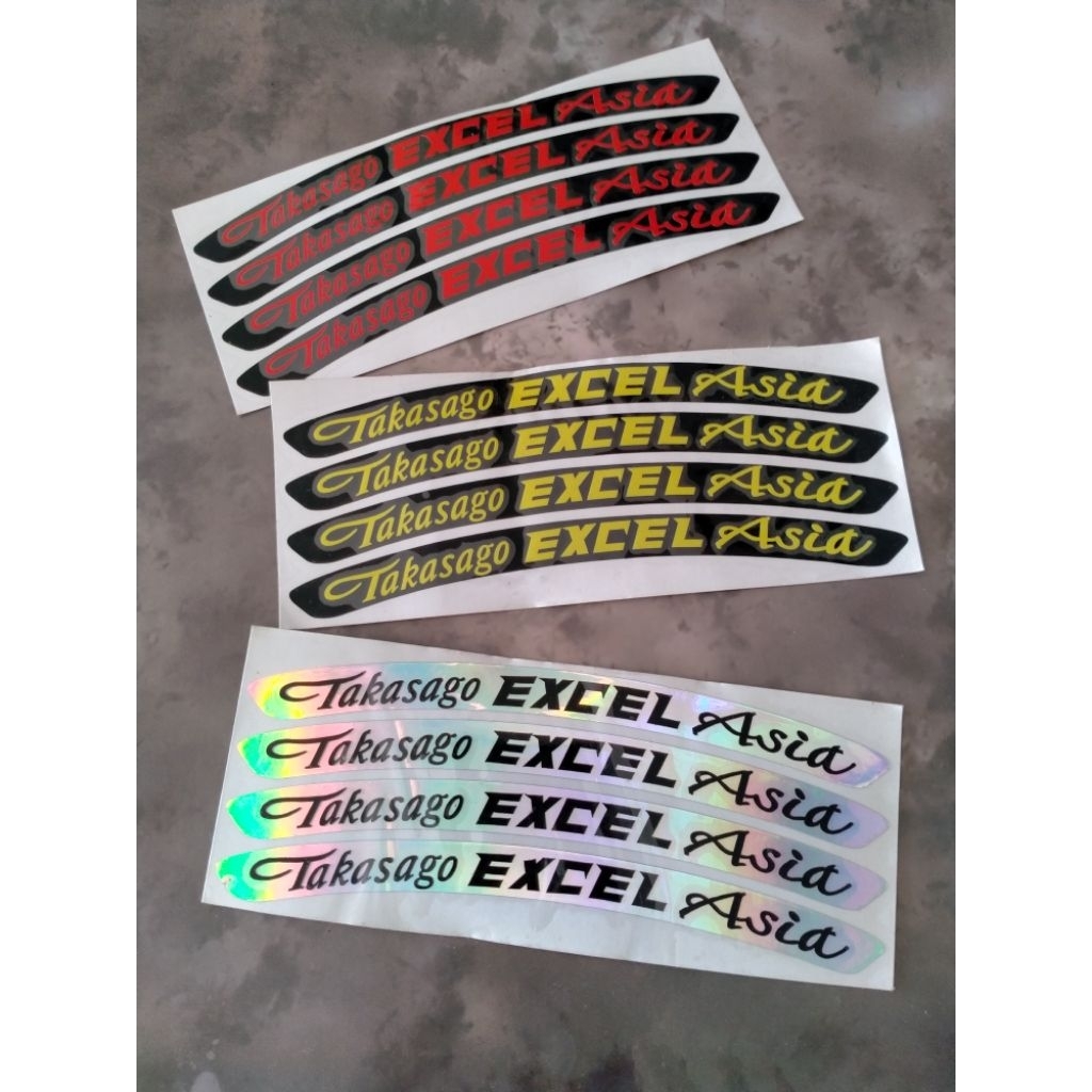 สติ๊กเกอร์ Takasago EXCEL Asia