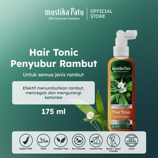 (ORIGINAL) Mustika Ratu Hair Tonic Penyubur Rambut 175ml - Perawatan Rambut Rontok & Menyuburkan