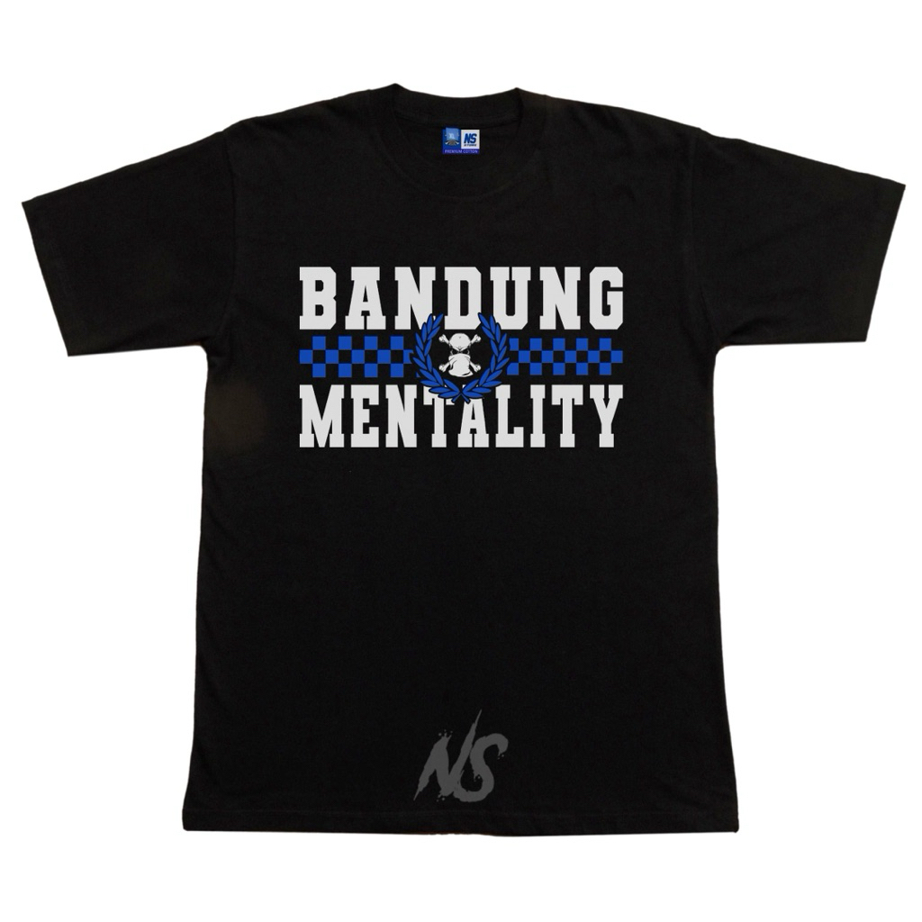 KATUN Bandung Mentality T-Shirt - โลโก้ RW / Ultras Hooligan Casual T-Shirt / เสื้อเชิ้ตผ้าฝ้าย Unis