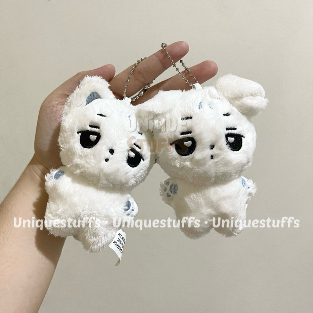 GANTUNGAN READY Aespa Winter Plush Keychain Bag Charm