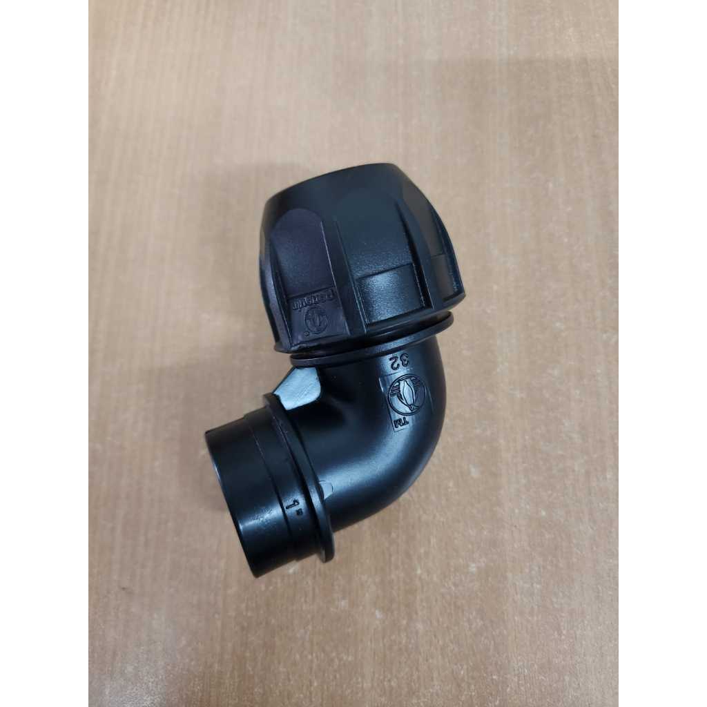 HDPE หญิง ELBOW FITTING HDPE 1 นิ้ว (32MM) ยี่ห้อ PENGUIN