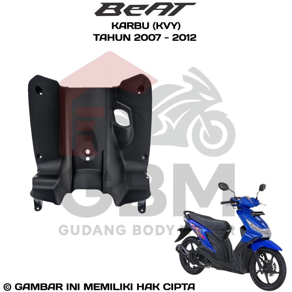 Honda BeAT คาร์บูเรเตอร์รถจักรยานยนต์ Upper Lock Deck ROUGH BODY COVER HONDA BEAT CARBURETOR OLD BEA