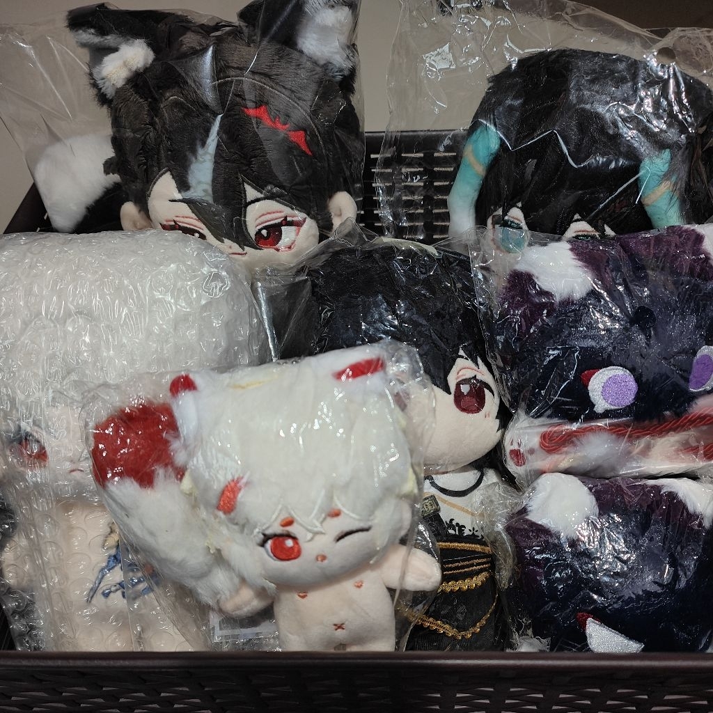 [CHECK DESCRIPTION!] Clearance PRELOVED ตุ๊กตา Fanmerch hsr & enstars cn 10cm-20cm preloved & ใหม่