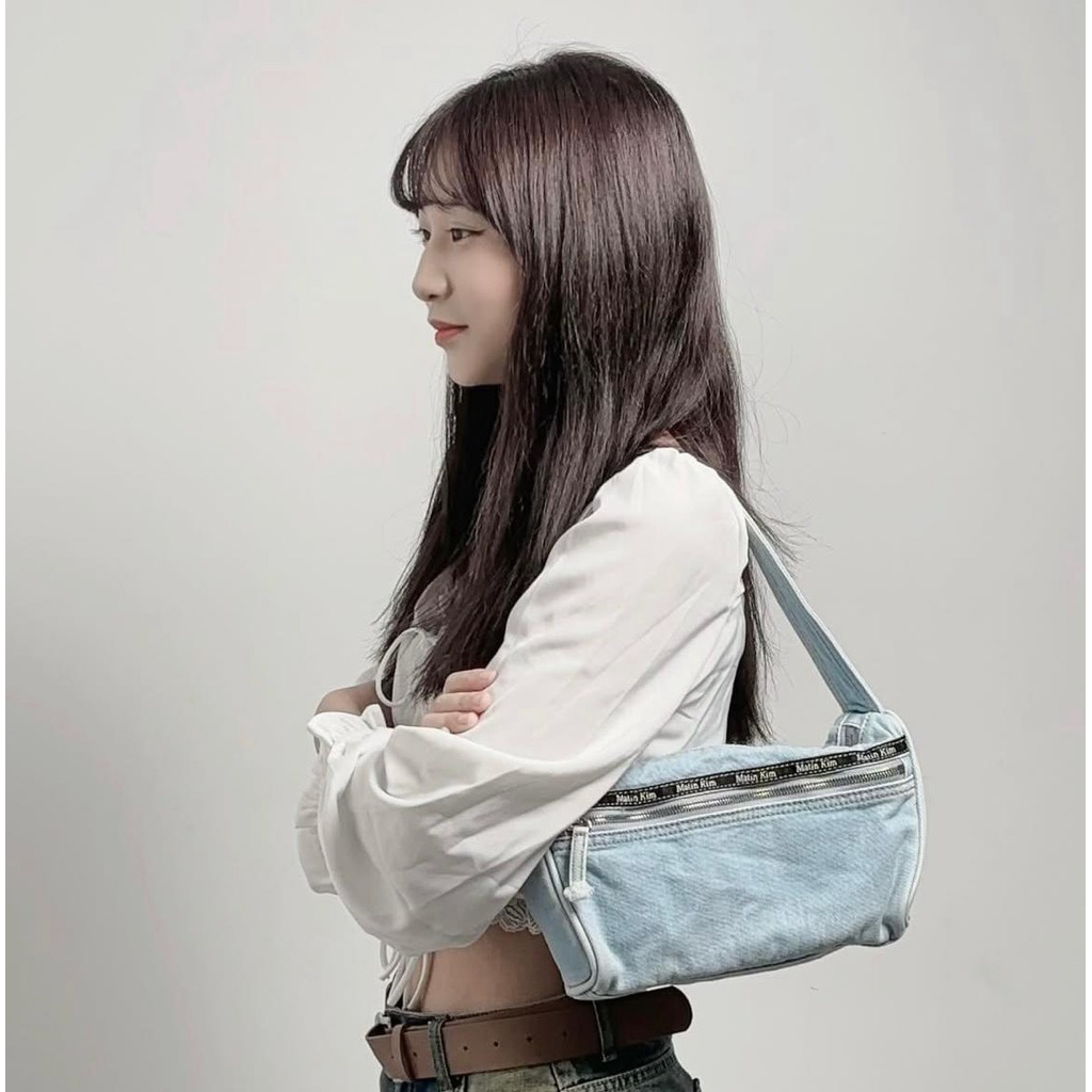Matin Kim Vintage Denim Bag