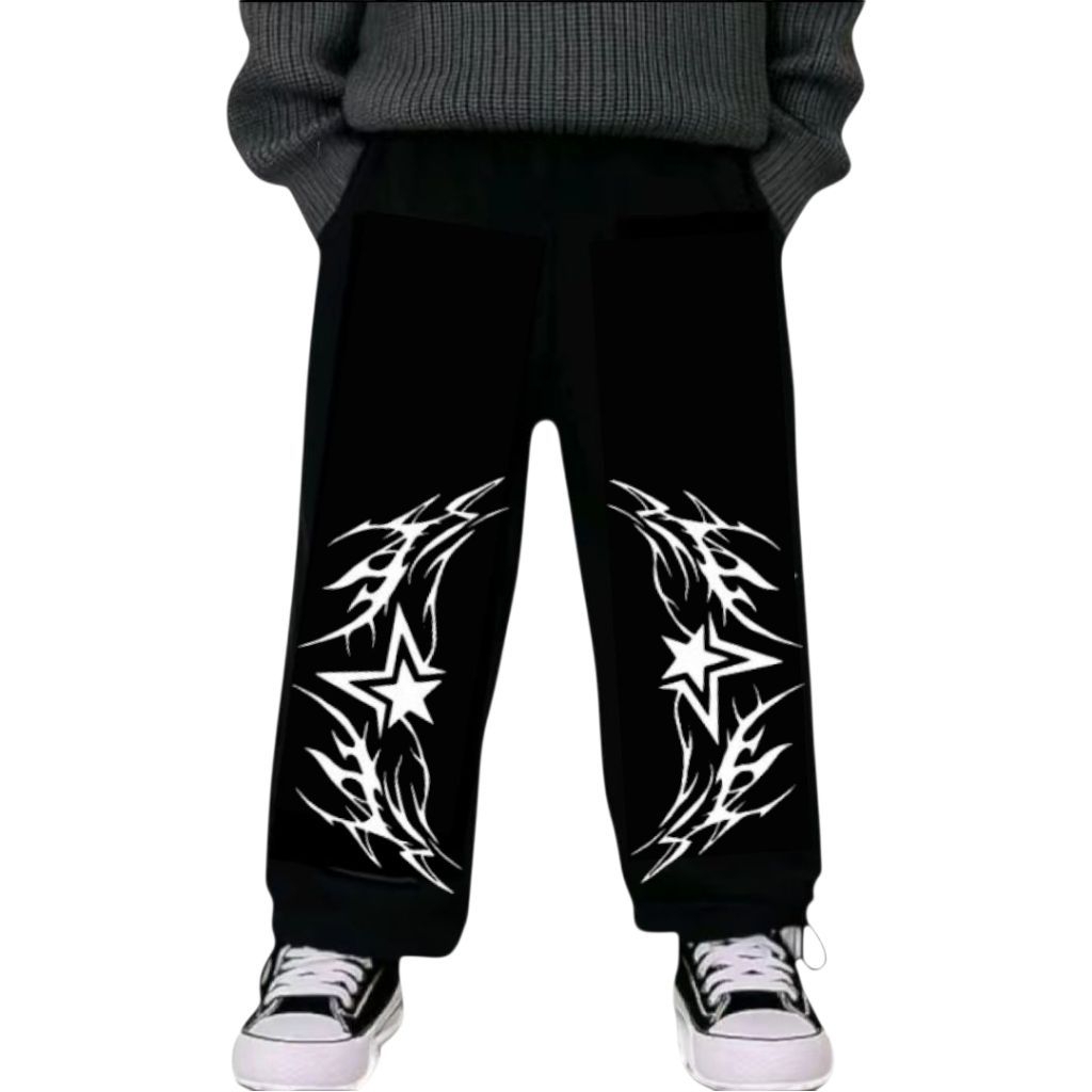 กางเกงวอร์ม Baggy Unisex สําหรับเด็ก