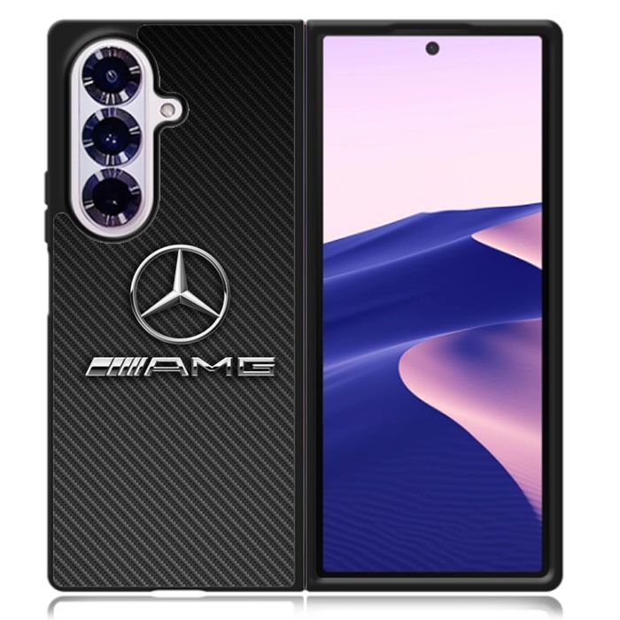 Mercedes AMG ST0057 Casing HP Samsung Galaxy Z Fold 7 6 5 4 3, Samsung Galaxy Z Flip 7 6 5 4 3 Hybri