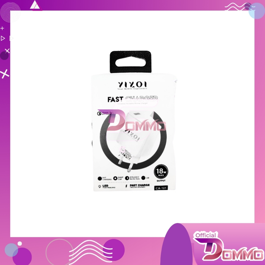 DOMMO - D5278 YIZOI USB-A CHARGER ADAPTER CA-101 QC3.0 18W