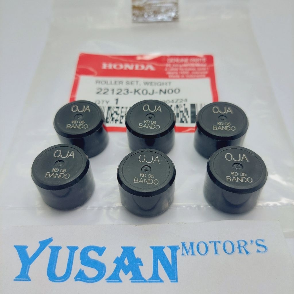 ROLLER WEIGHT SET HONDA Genio Baet K1A Scoopy K2F [ 22123-K0J-N00 ]