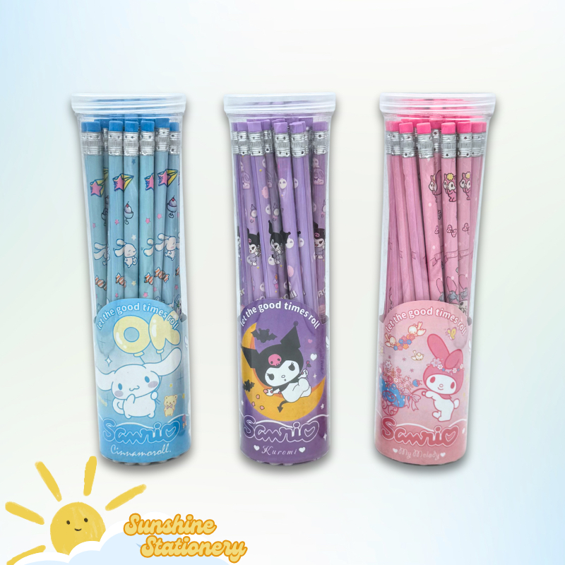 [JAR/30PCS] SA HB ดินสอไม้ Sanrio YB-009