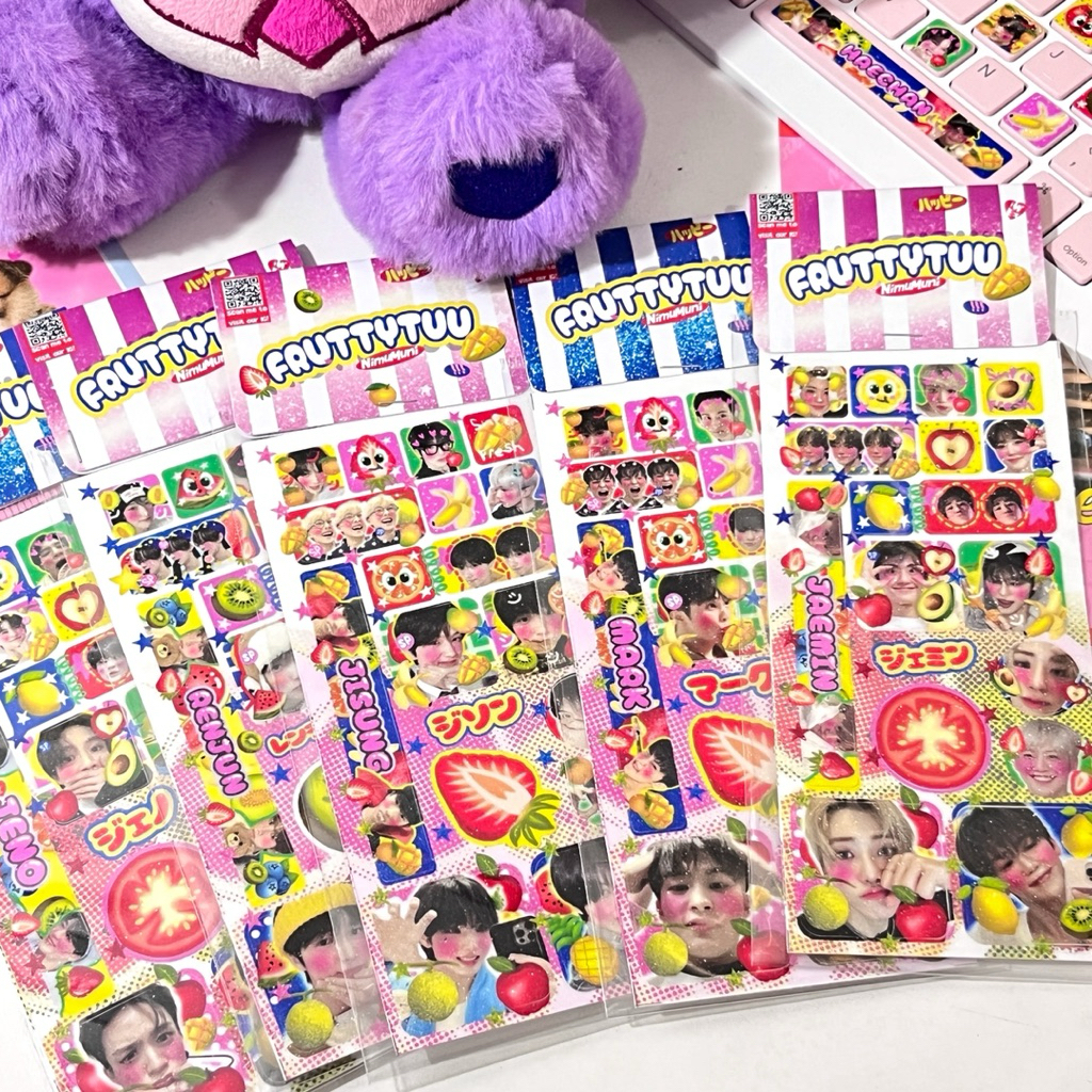 สติ๊กเกอร์คีย์บอร์ด NCT DREAM | FRUTYTUU สติ๊กเกอร์ NCT DREAM | สติ๊กเกอร์คีย์บอร์ด DREAMIES