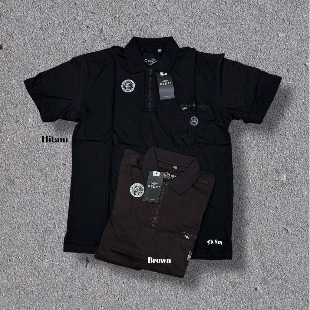 KATUN เสื้อคอปกผู้ชาย/เสื้อคอปก/เสื้อโปโล CSD 91 PREMIUM Distro วัสดุผ้าฝ้าย 100%