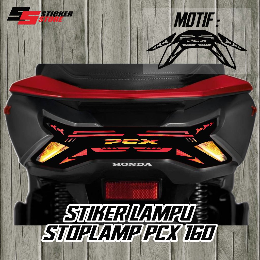 สติ๊กเกอร์หยุด pcx 160 ใหม่ทั้งหมด