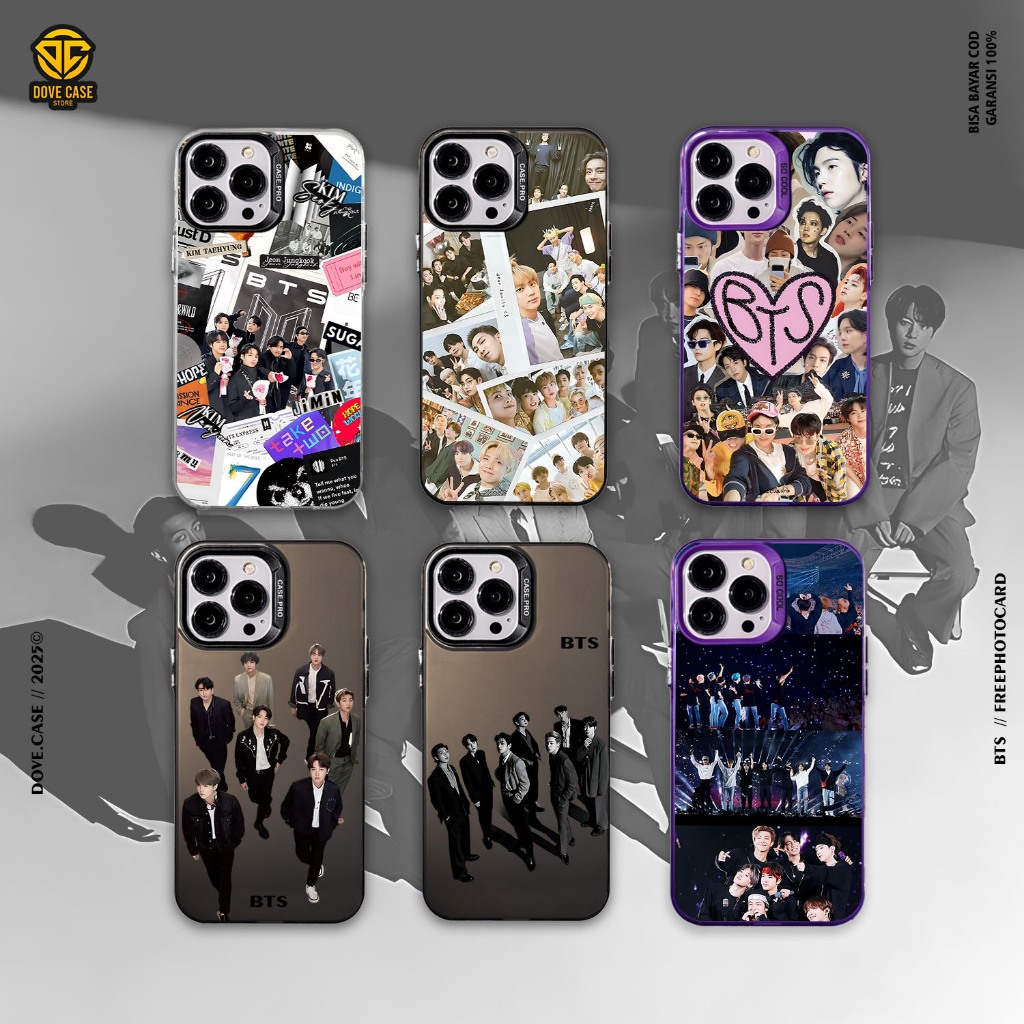 HOLOGRAM CASE KP0P BT5 FVLL M3MB3R V2 OPPO RENO 8T 4G 5G 4F A5S A78 4G A11K A12 A18 A31 2020 A55 A57