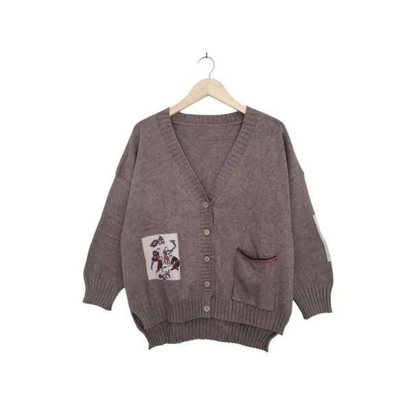 BKK Character Taupe Polar Premium คาร์ดิแกน (CODE: B88-13)