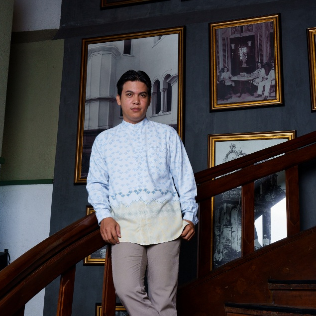 KEMEJA BIA by Zaskia Mecca - เสื้อเชิ้ตชาย Arhan - Silk Road Expedition - Alexandria Edition - แถมกล