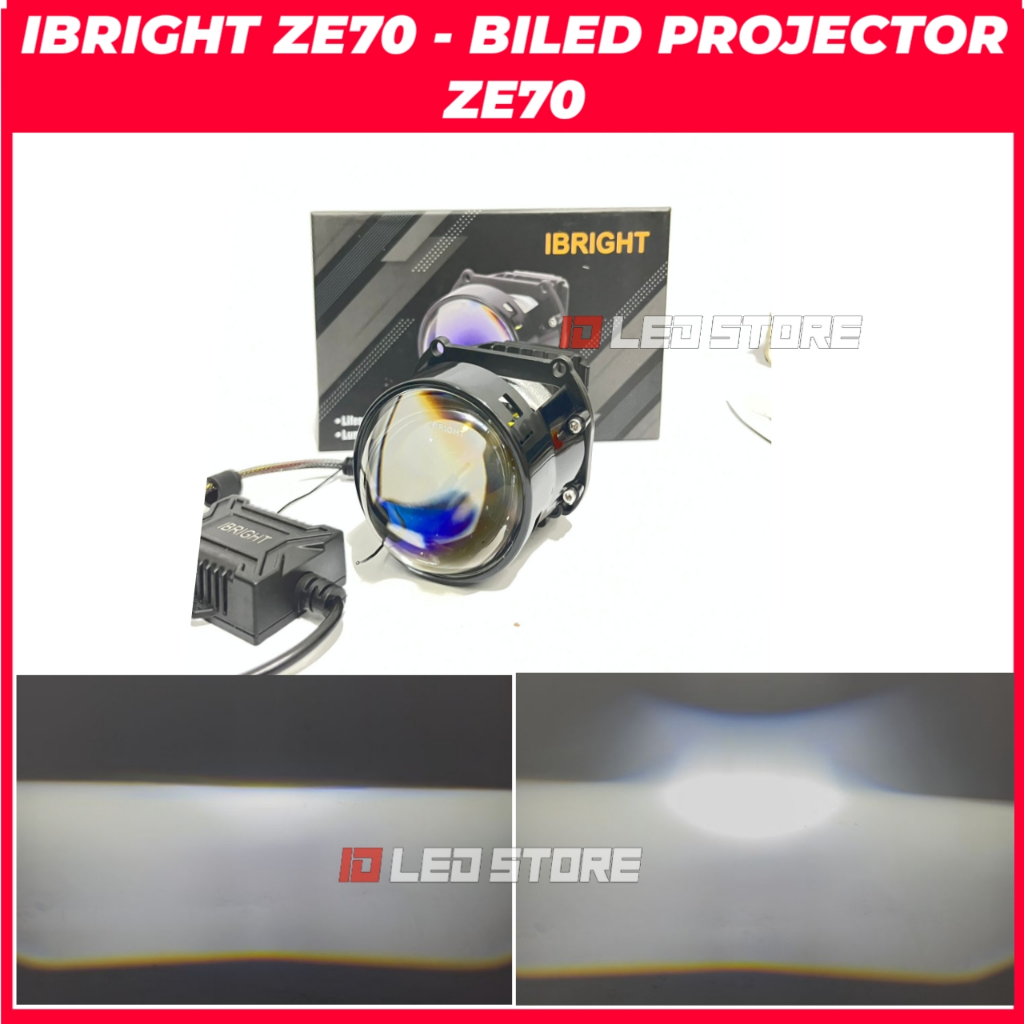 IBRIGHT ZE70 Bild Projector 2.5 นิ้ว Bild Ibright 60 วัตต์ Original รับประกัน 1 ปี I1183