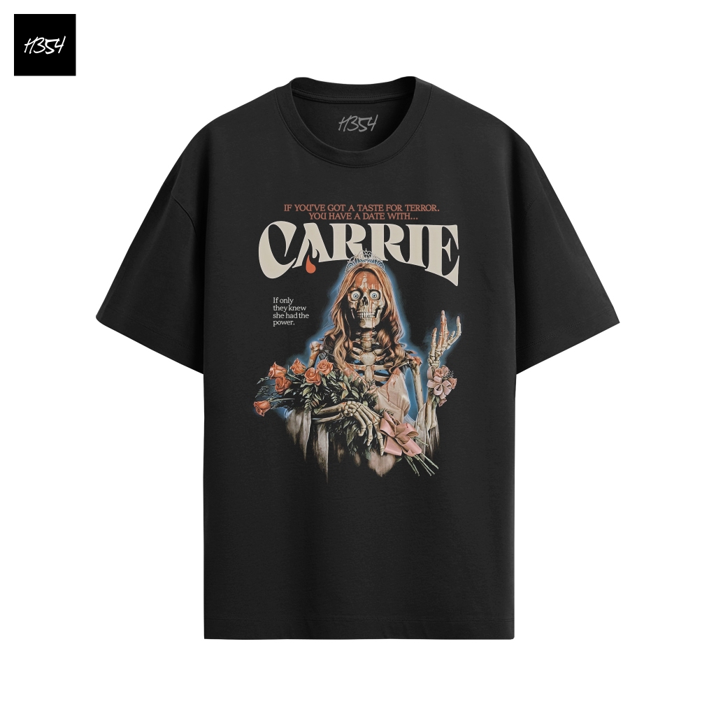 เสื้อยืด Carrie MOVIE 01 - H354 MOVIE T-SHIRT