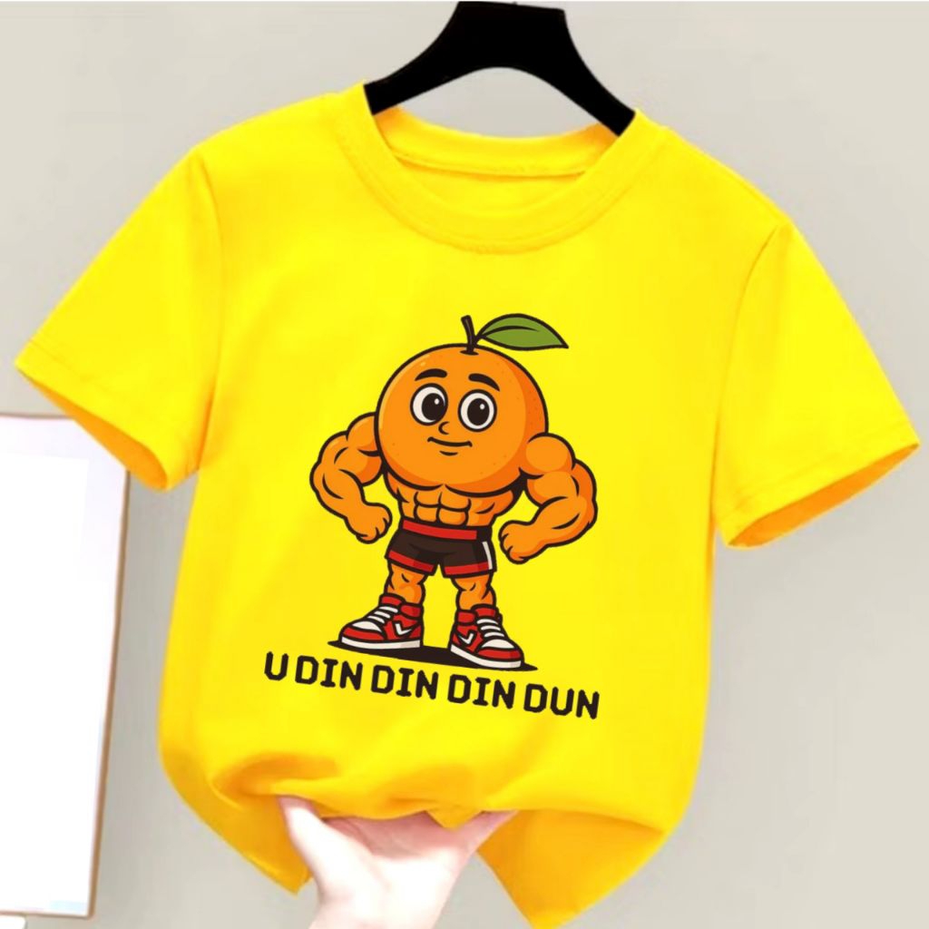 เสื้อยืด CHILDRENS Anomali Udin Din din dun viral เสื้อยืดแฟชั่น