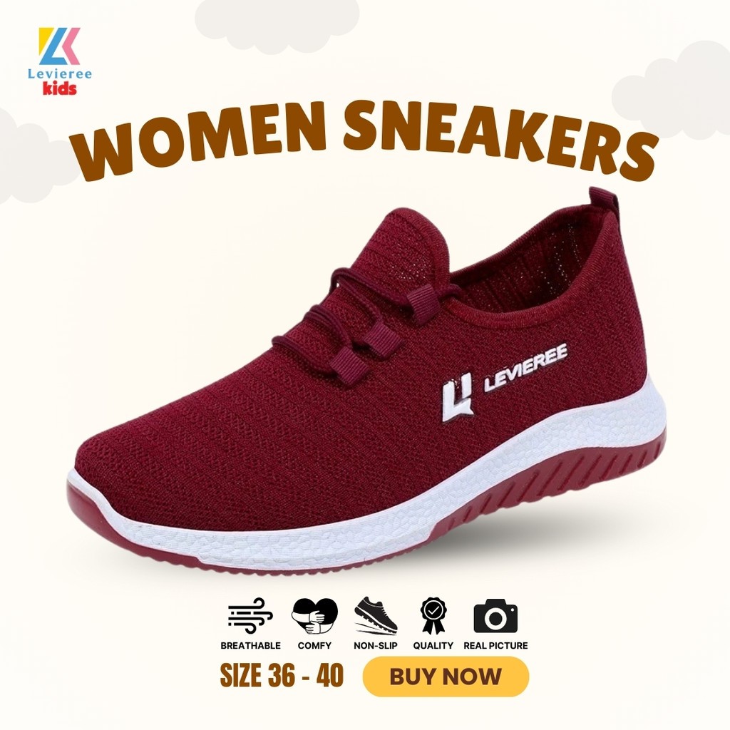 LVRkids Mijoo รองเท้าผ้าใบแฟชั่นผู้หญิงรองเท้าผ้าใบแนวสปอร์ตลําลอง LV0463
