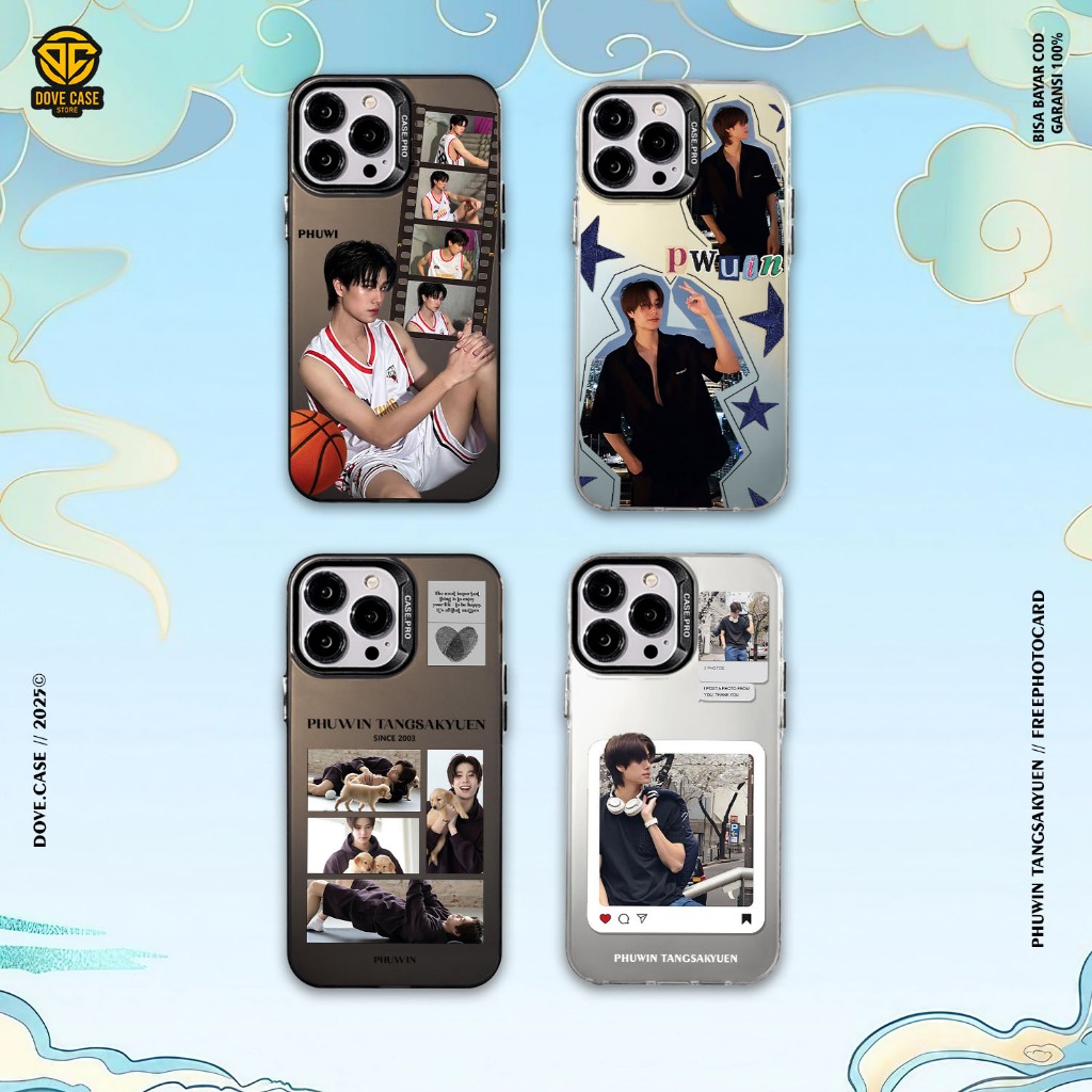 CASE HOLOGRAM ACTOR RUWING TANGSAKUEN HARD CASE SAMSUNG S20 FE S20 plus S20 ultra S21 S21 plus S21 F