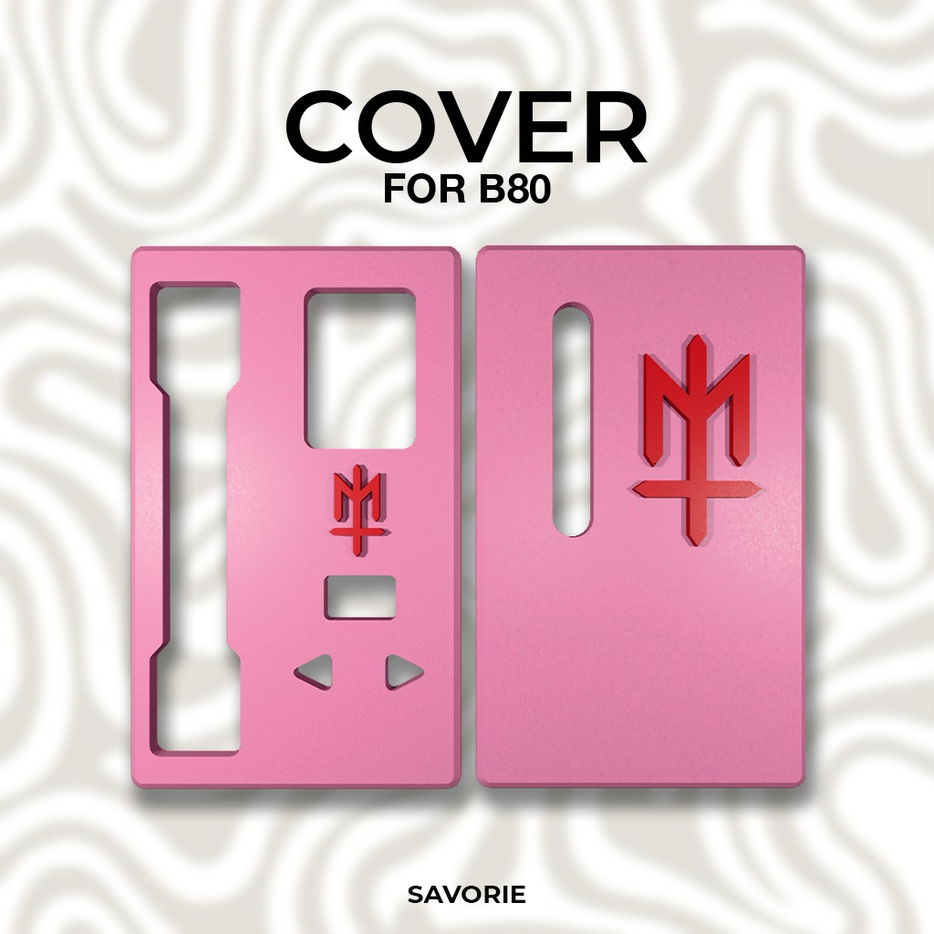 MERAH MATERNAL PINK RED B8O CASE 3D PRINT MAGNETIC