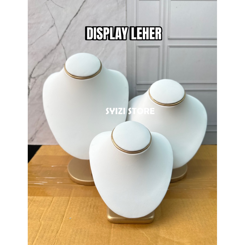 [SYZI STORE] จอแสดงผลสร้อยคอ - หุ่นโชว์คอ T15, T20, T25 - Necklace Display