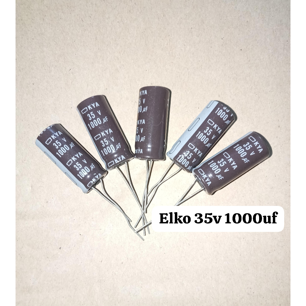Elko 35v 1000uf Elco 1000uf 35v ของแท้